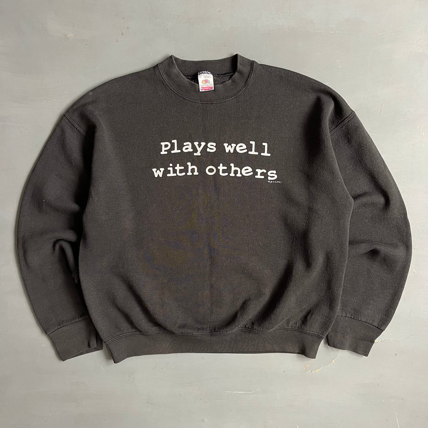 1990s plays well with others sweatshirt (M/L)