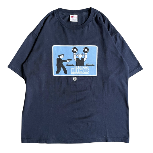 Early 2000s Hanse Disc T-shirt (M)