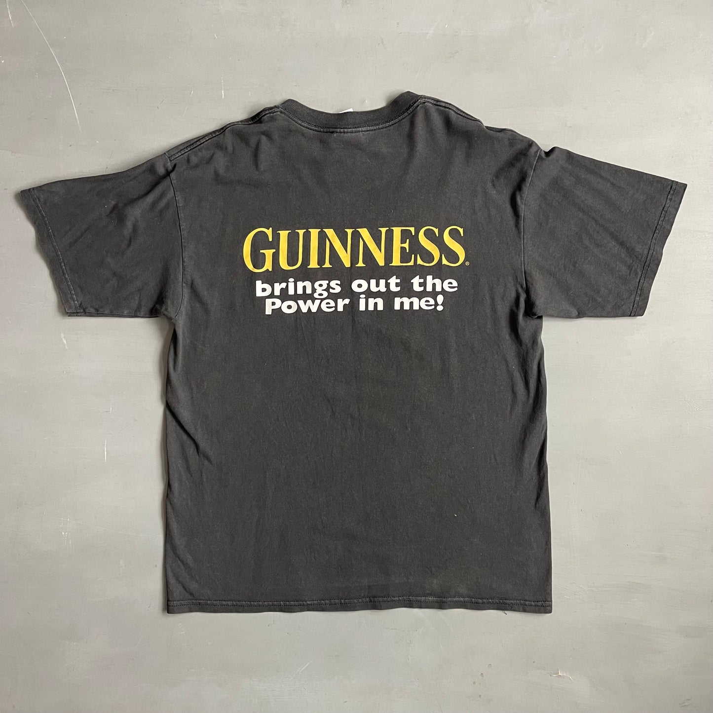 1990s Guinness brings out the power in me T-shirt (L)