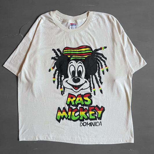 1990s Ras Mickey T-shirt (XL)