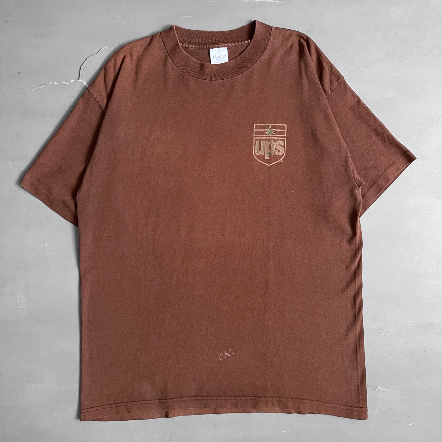 1990s UPS United pot smokers T-shirt (L)