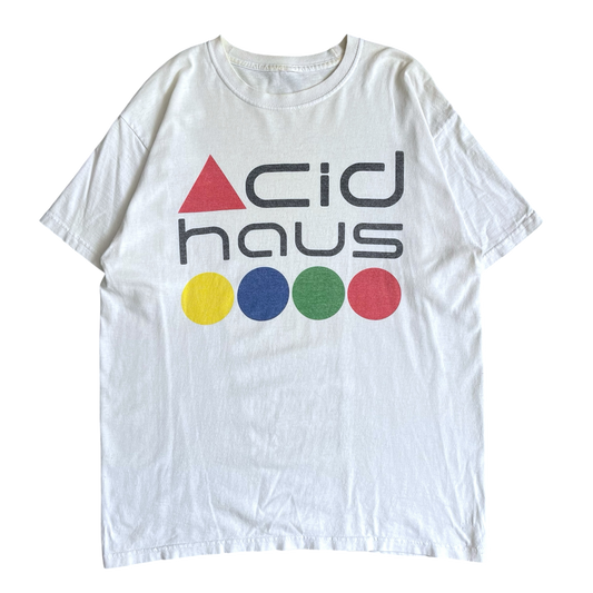 2000s Acid haus T-shirt (L)