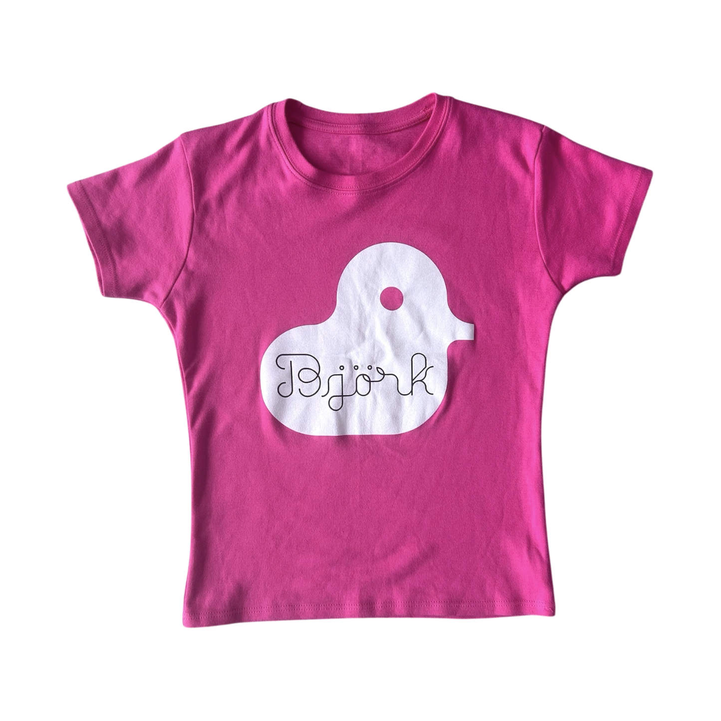 Early 2000s Bjork baby T-shirt (XS)