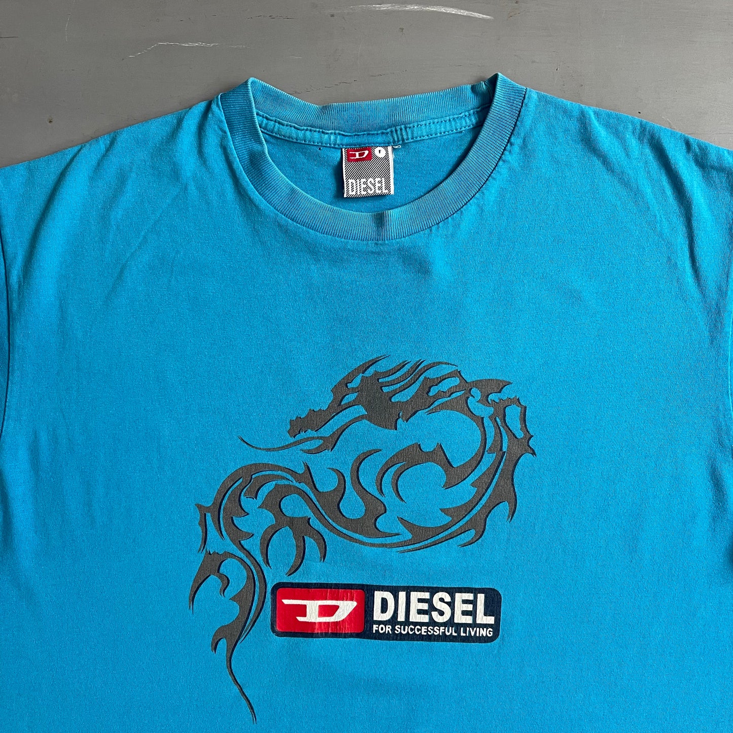 1990s Diesel dragon T-shirt (L)