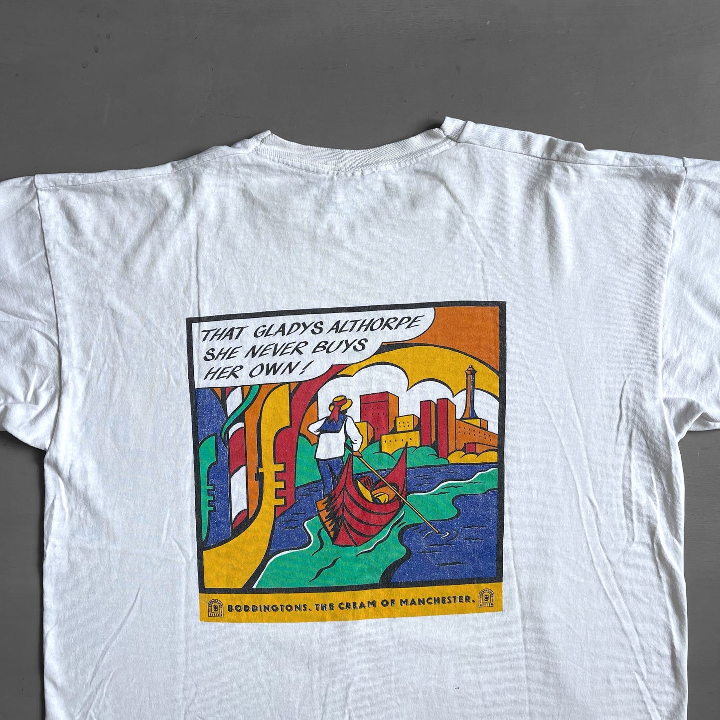 1990s by eck’ it’s gorgeous lager T-shirt (XL)