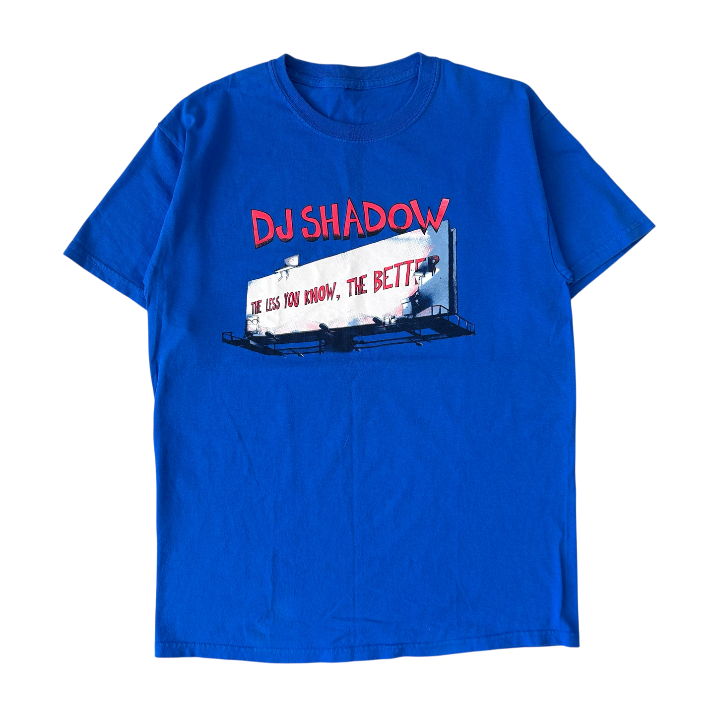 2011 Dj Shadow the less you know, the better T-shirt (M)