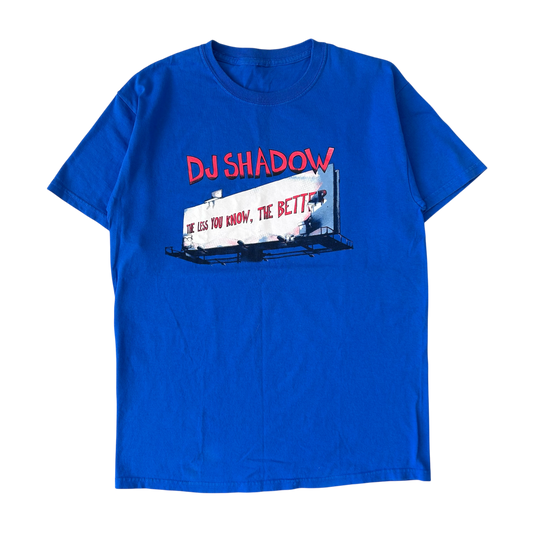 2011 Dj Shadow the less you know, the better T-shirt (M)