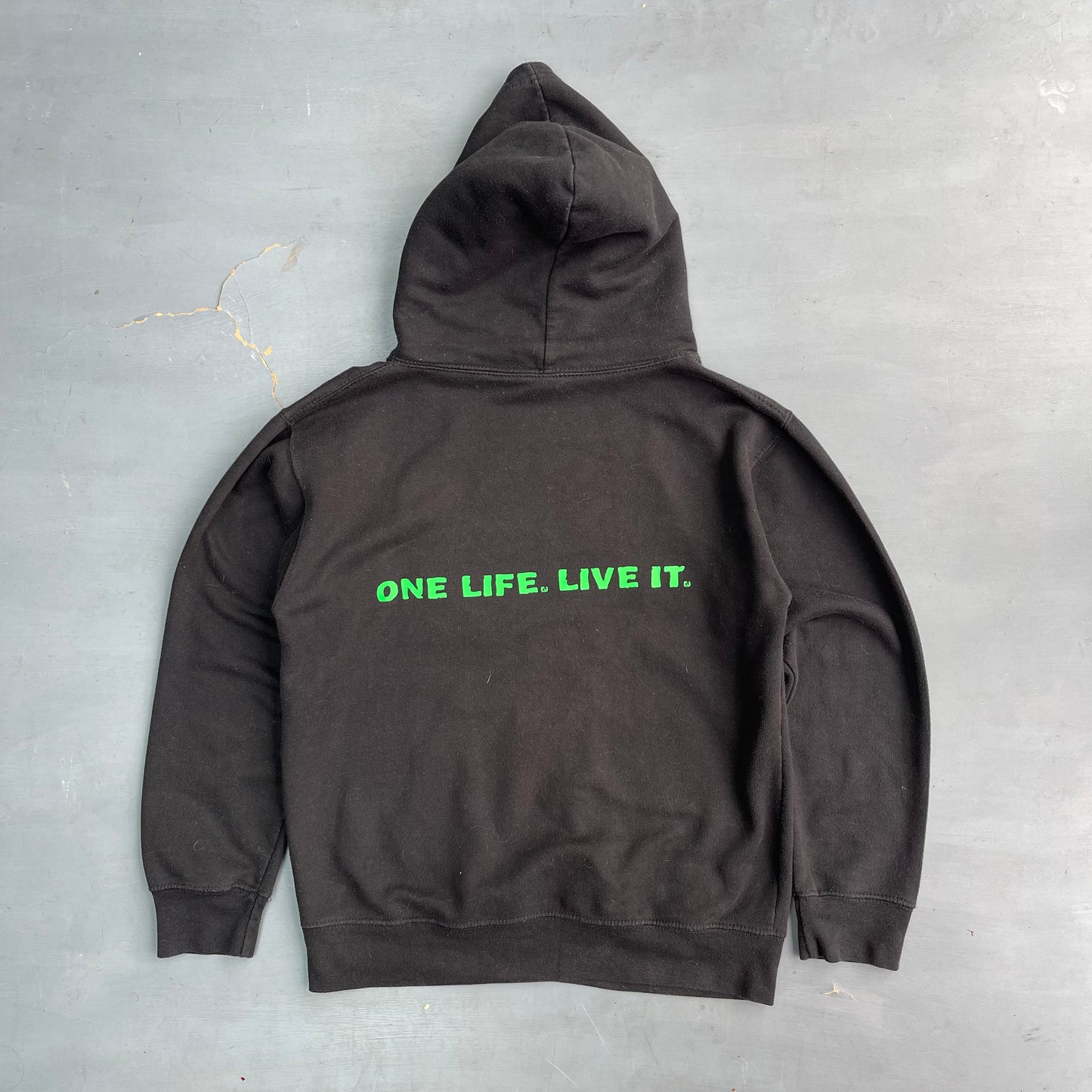 2000s Land Rover one life live it Hoodie (S/M)