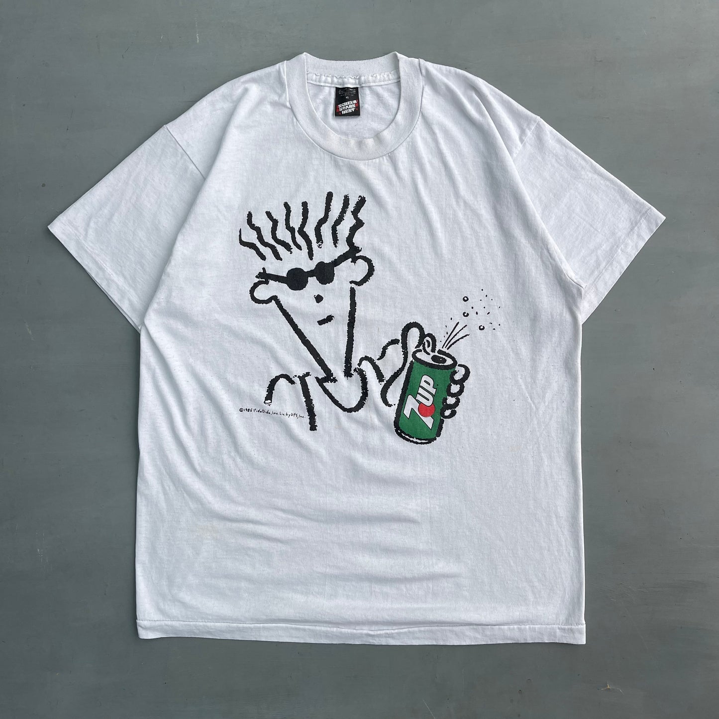 1985 Fido Dido x 7up promo T-Shirt (L)