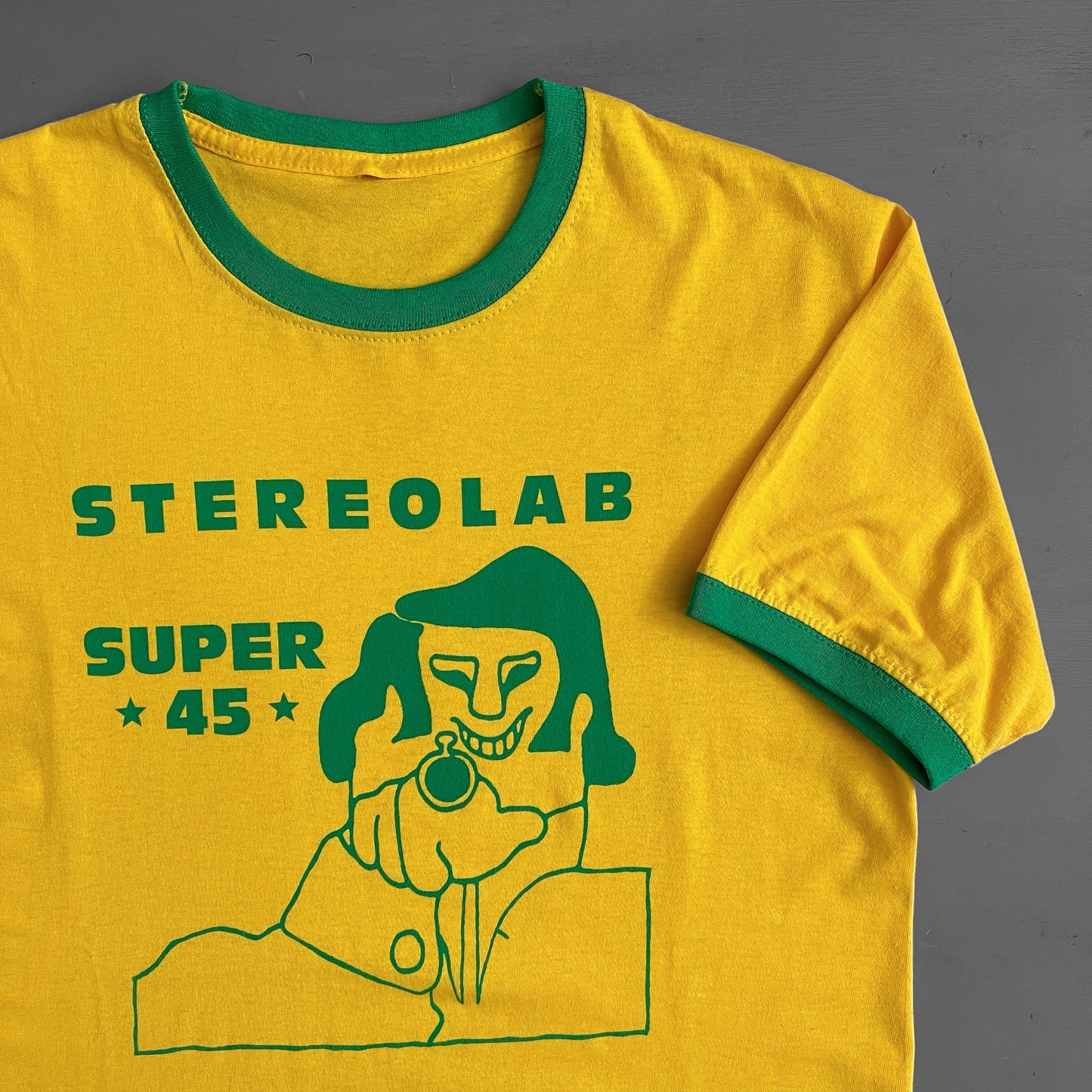 2000s Stereolab Super 45 T-shirt (M)
