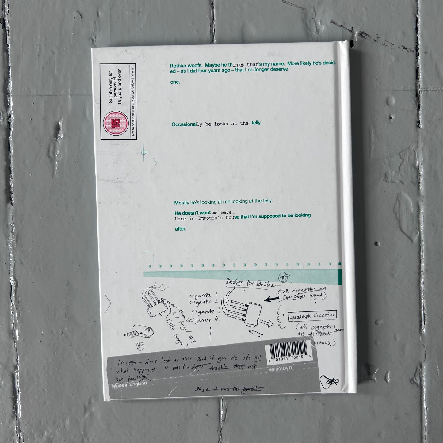 2002 Chris Morris my wrongs warp films DVD / booklet