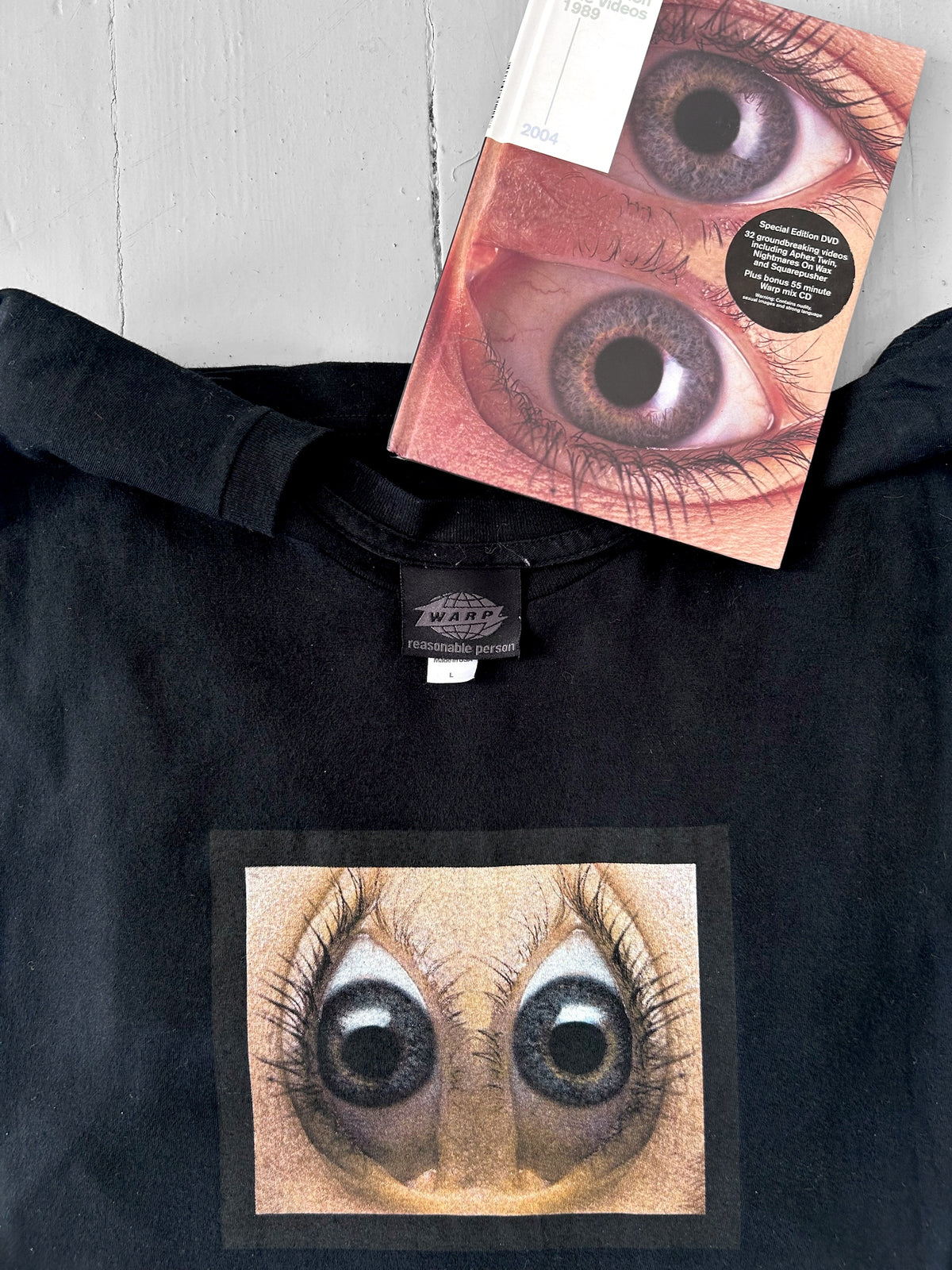 2004 Warp Records vision T-shirt (M)