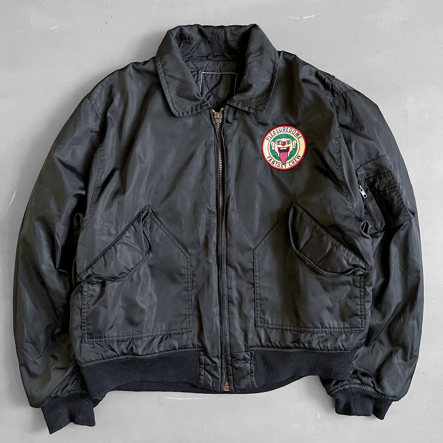 1990s Pleasuredome Fantasy Crew rave bomber jacket (L/XL)