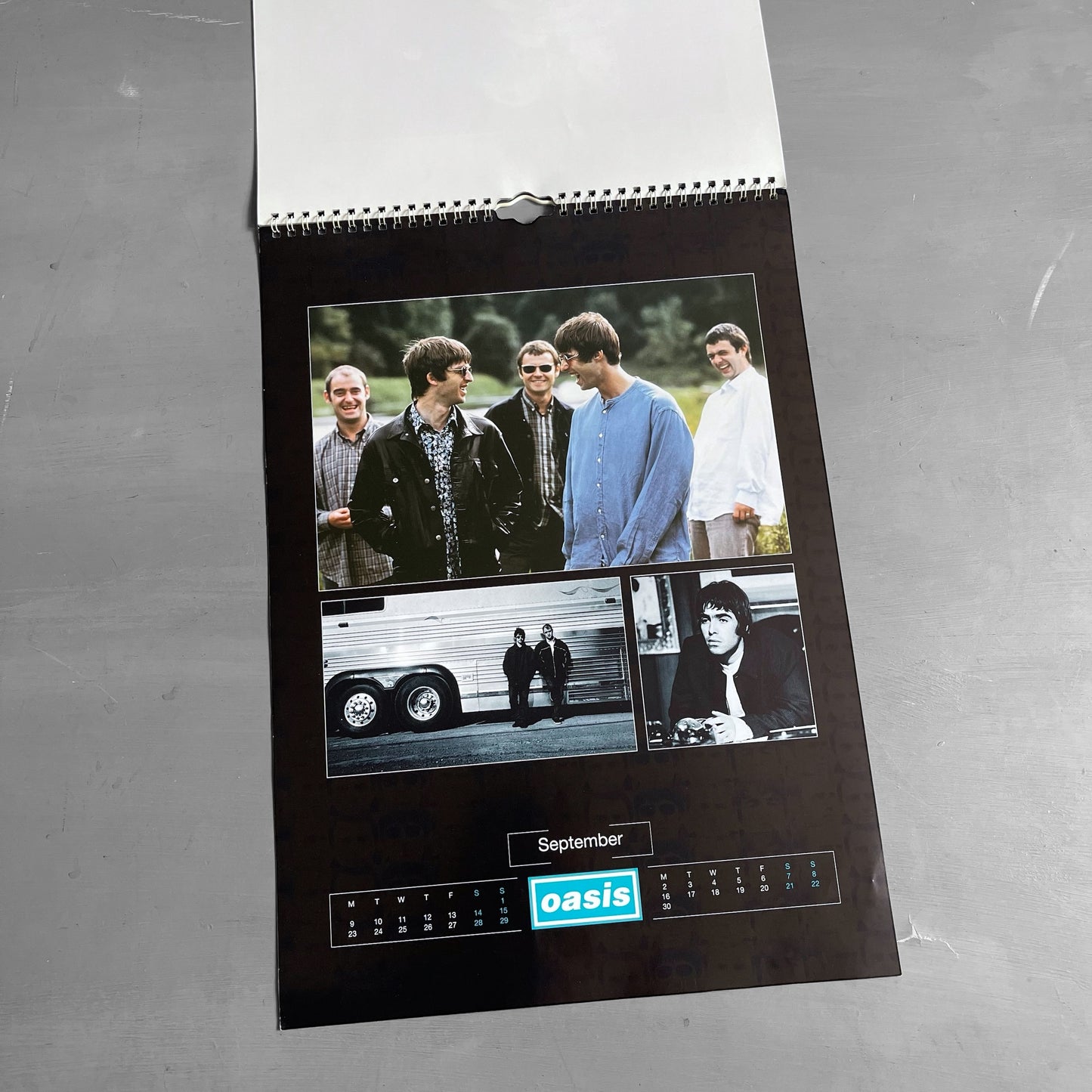1996 Oasis calendar