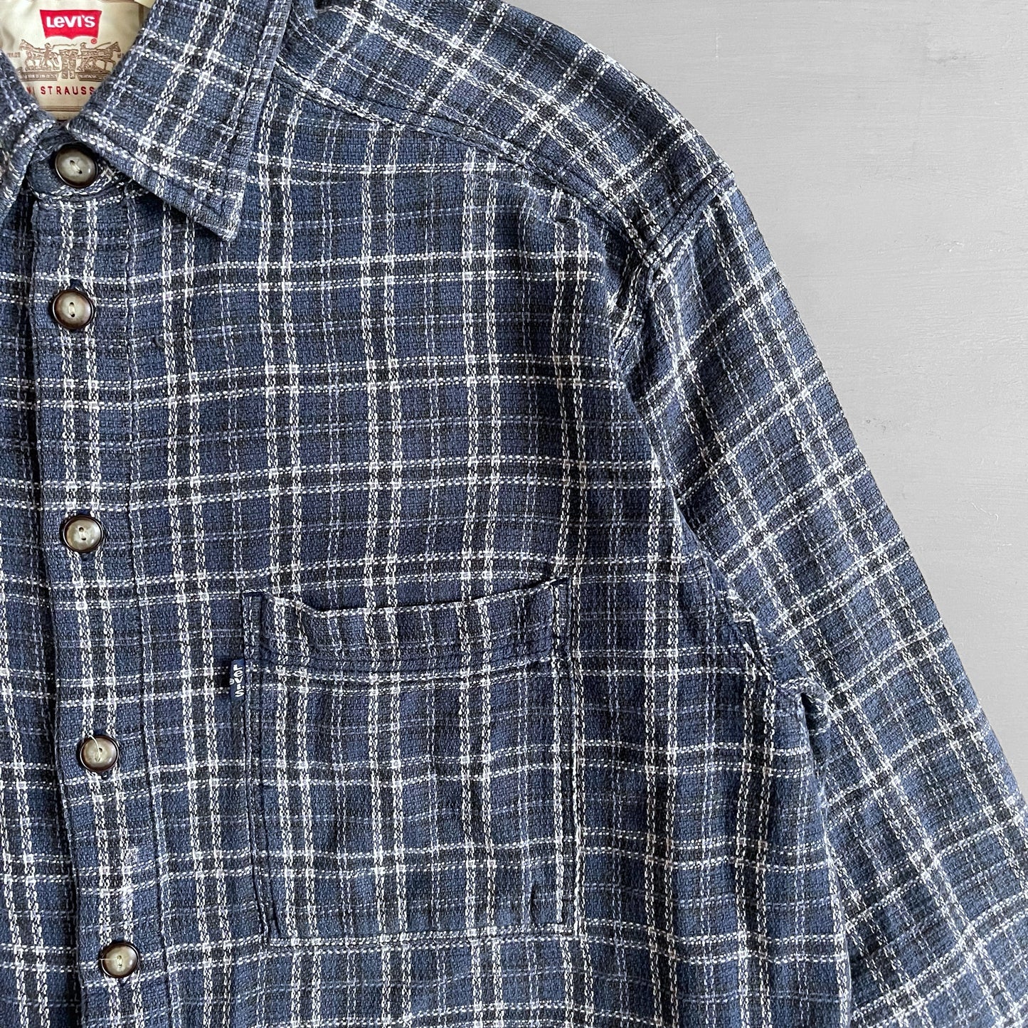 1990s Levi’s flannel over shirt (L/XL)