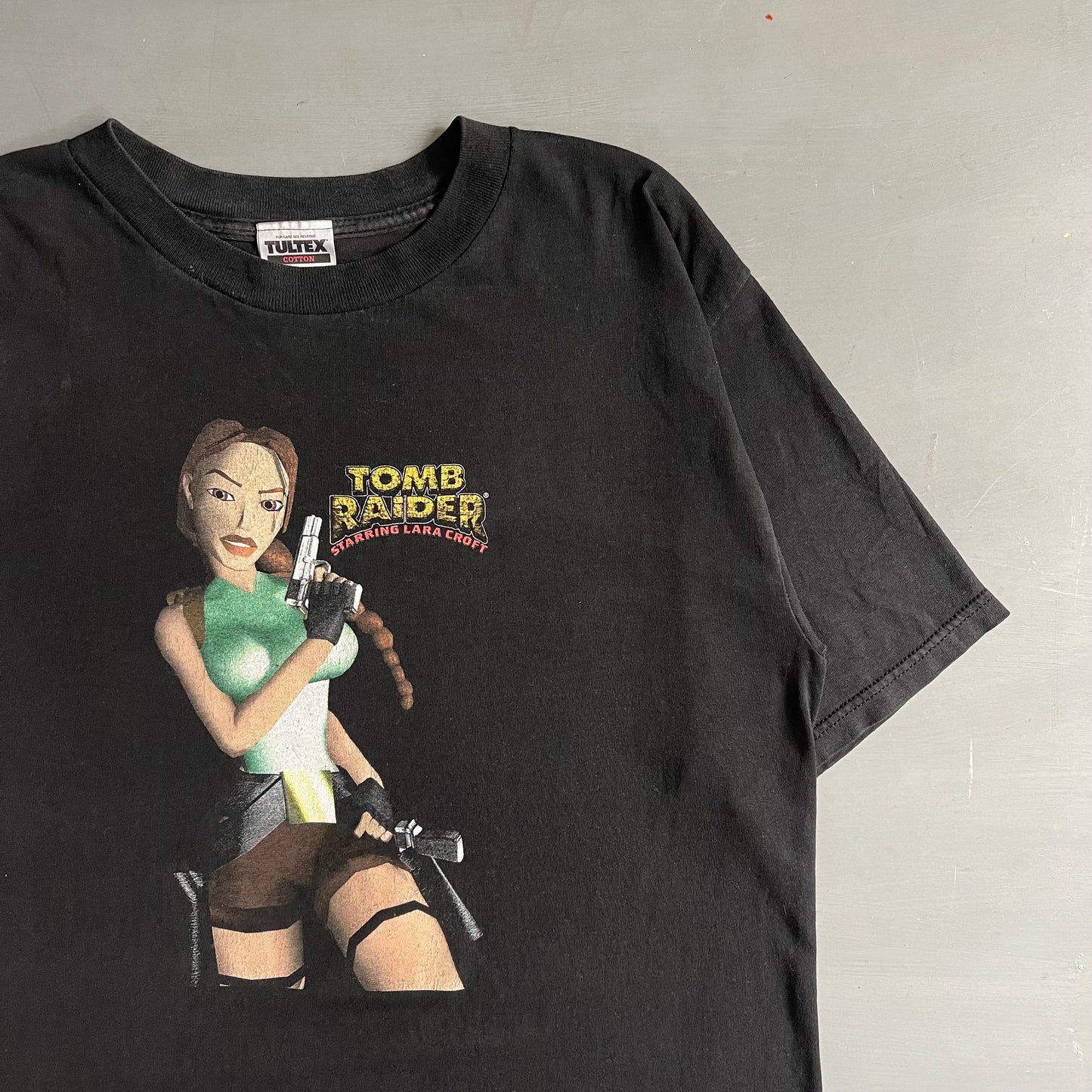 1997 Tomb Raider Lara Croft T-shirt (L)