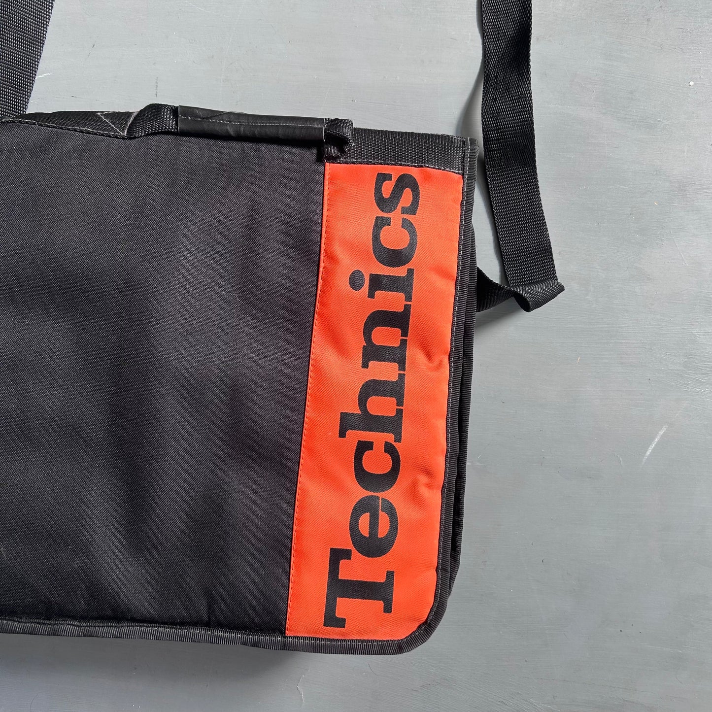 2000s Technics vinyl / messenger bag