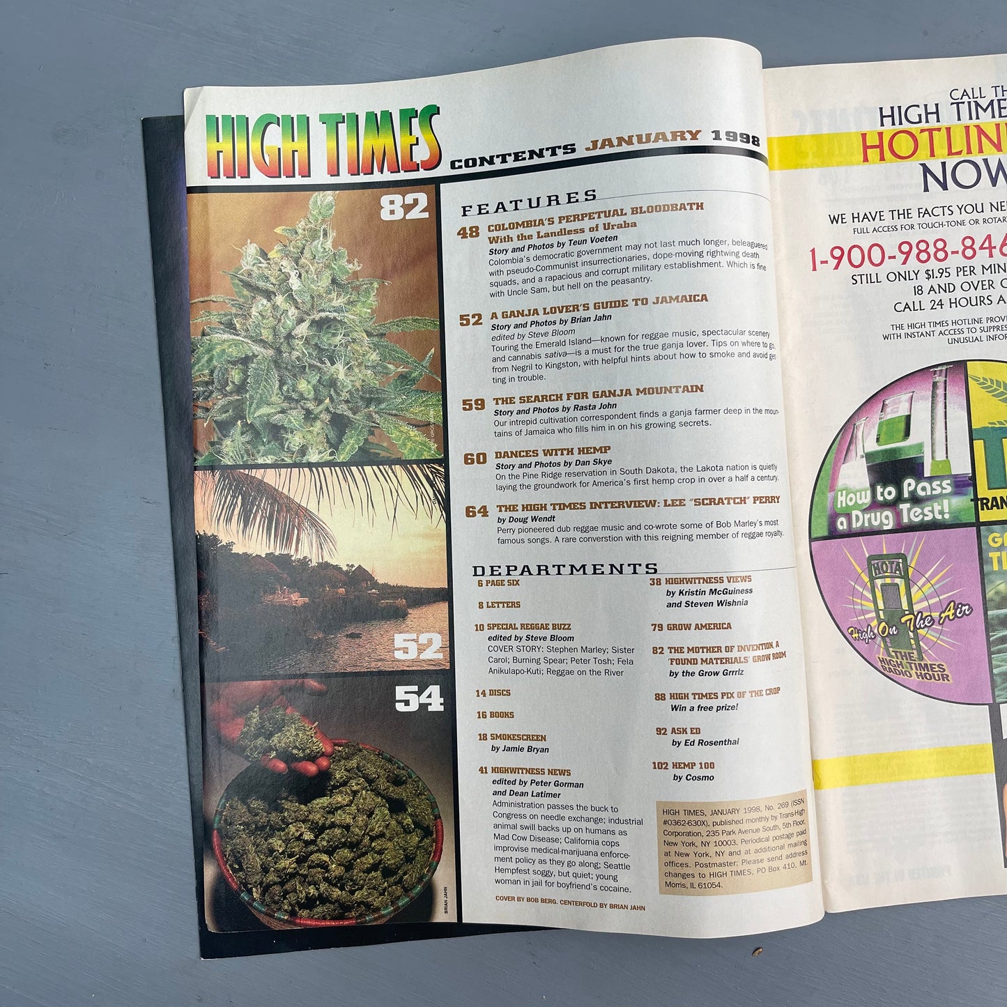 1998 High times magazine