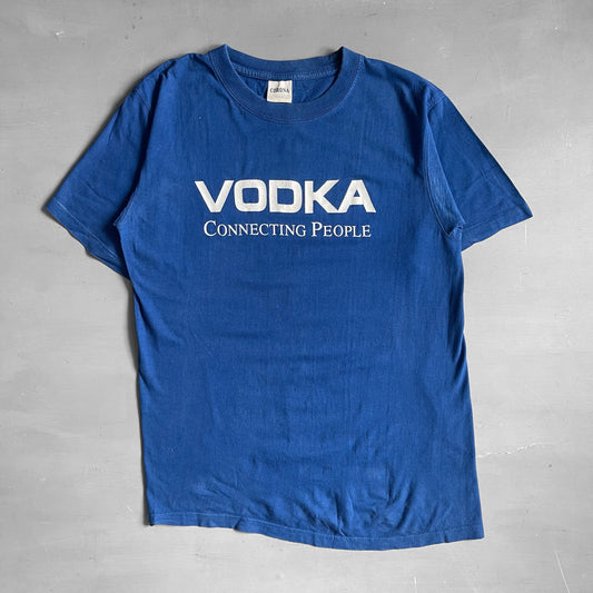 2000s VODKA connecting people T-Shirt (M)