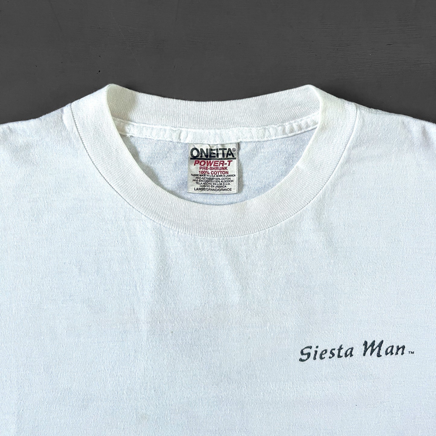 1990s Siesta man, just relax T-Shirt (L)