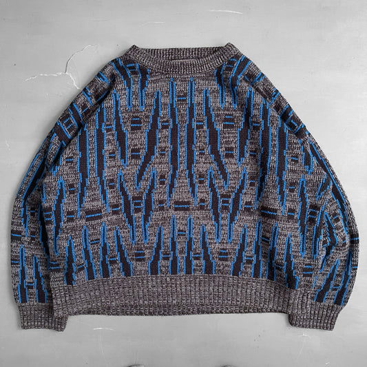 1990s Barnaby pattern knit jumper (XL)