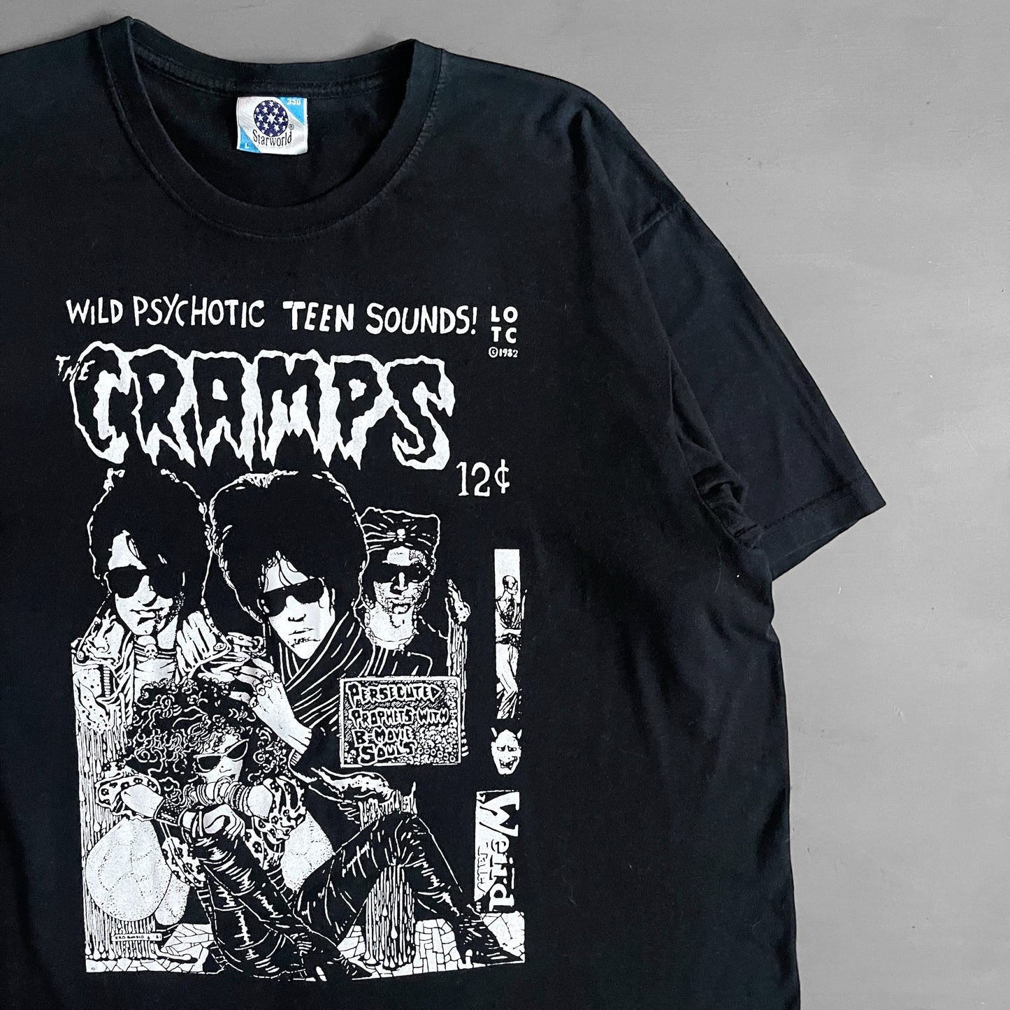 2000s The Cramps magazine T-shirt (L)