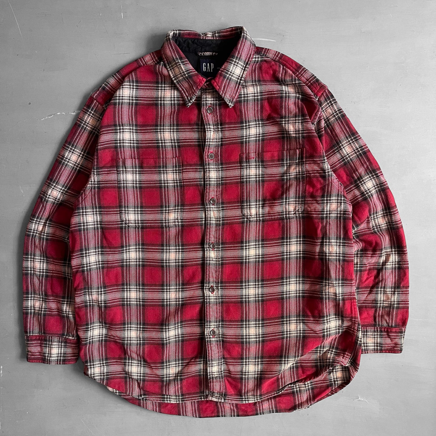 2001 GAP flannel lumberjack shirt (L/XL)