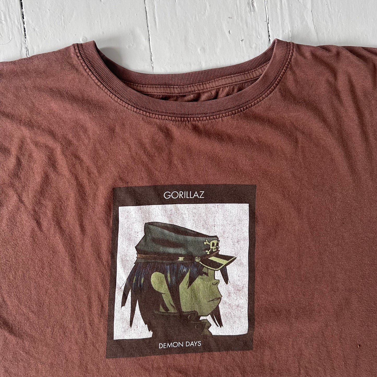 Mid 2000s GORILLAZ Demon Days T-shirt (L)