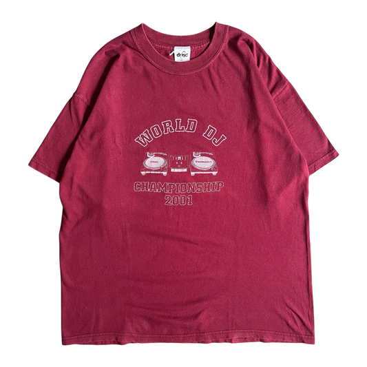 2001 DMC technics world championship T-shirt (L)