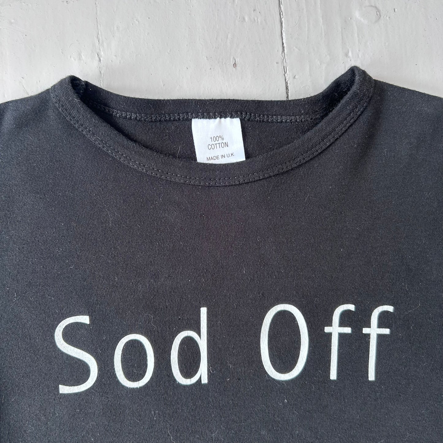 1990s Bjork sod off baby T-shirt (XS)