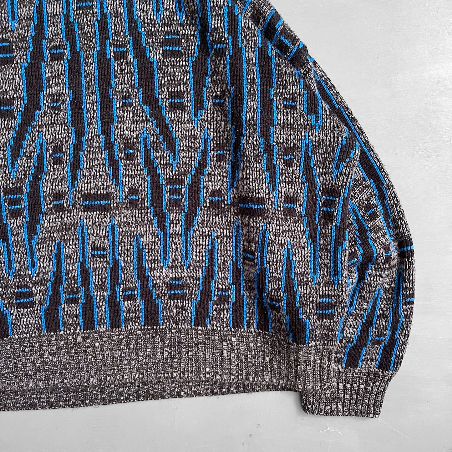 1990s Barnaby pattern knit jumper (XL)