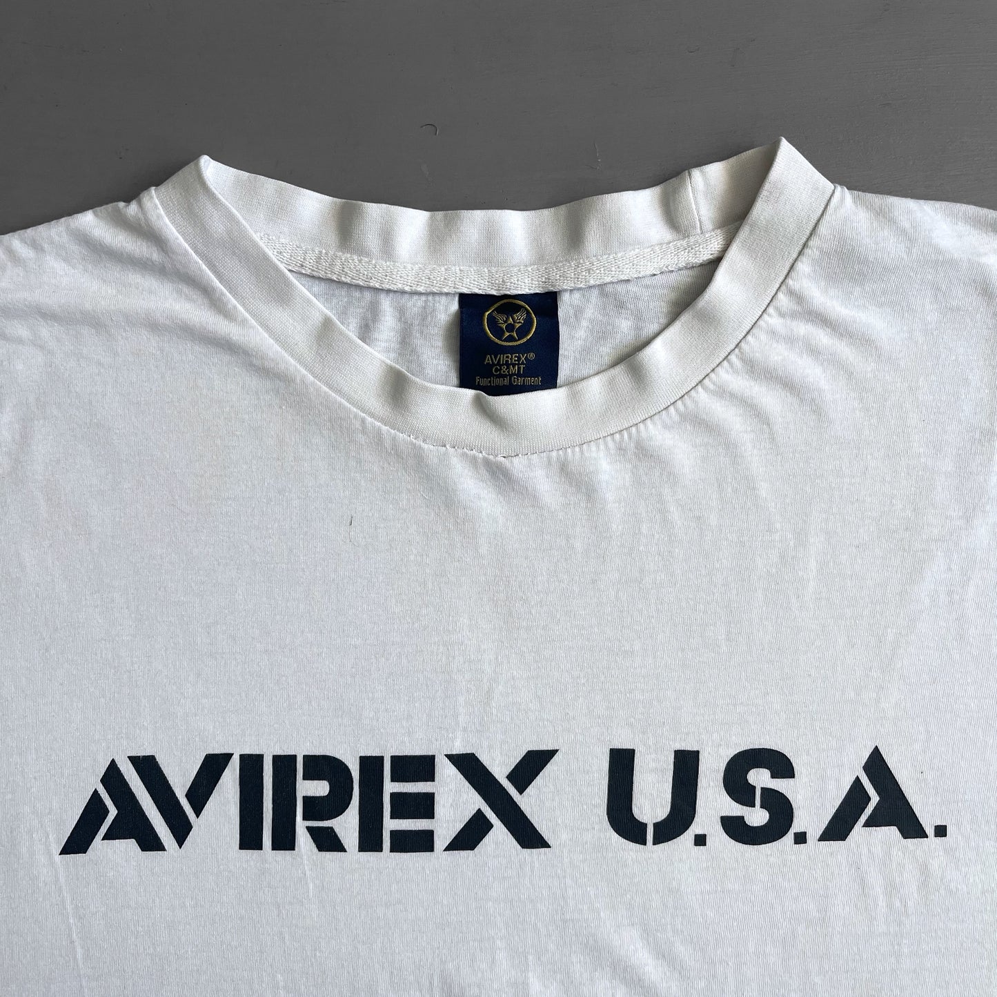 1990s Avirex USA T-shirt (L/XL)