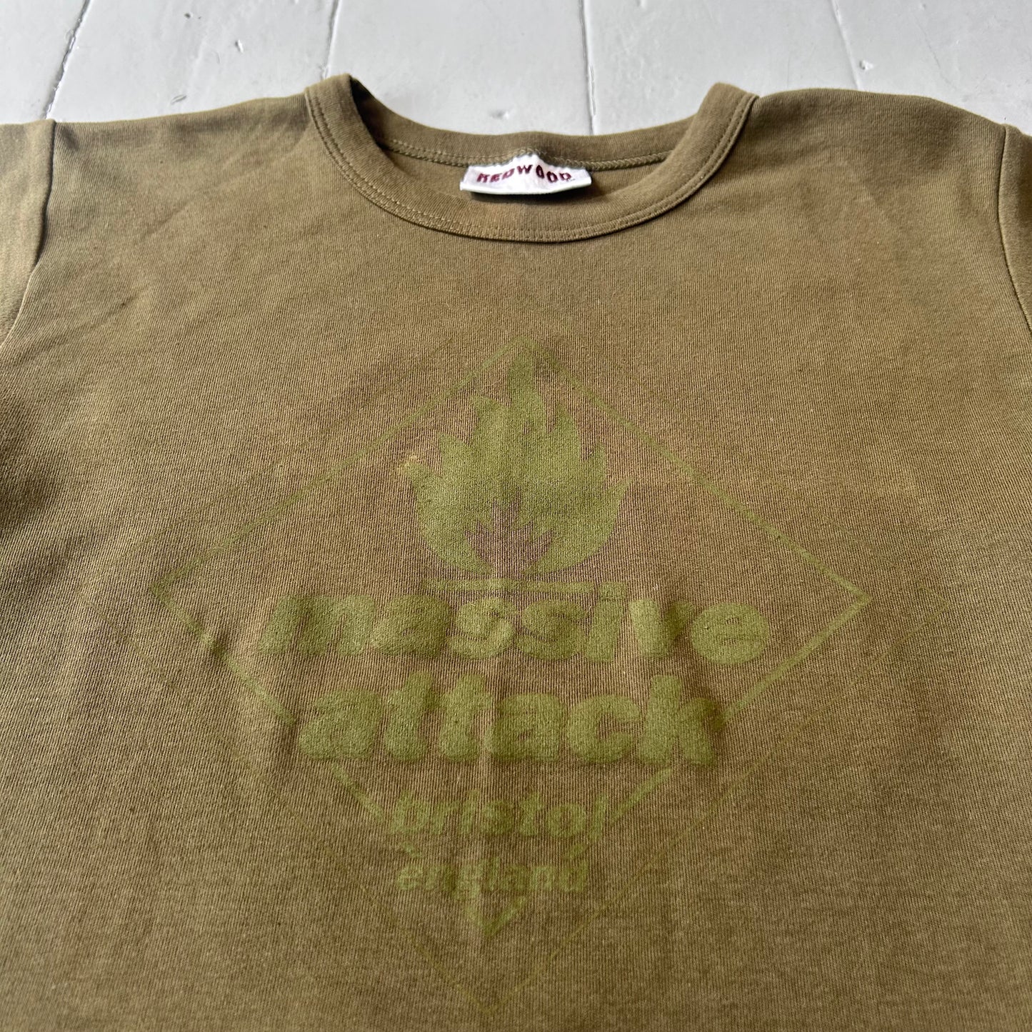 1990s Massive Attack baby T-shirt (XS)