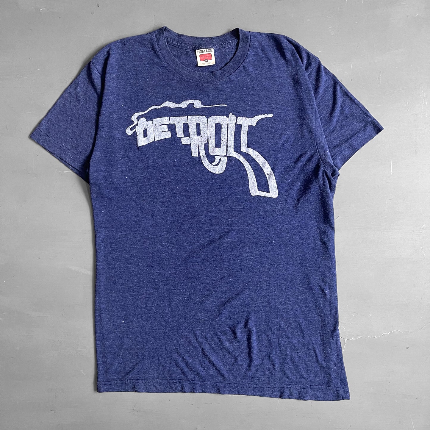 1990s Detroit gun T-shirt (M)