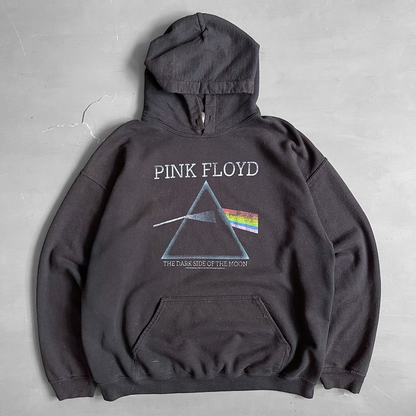 2000s Pink Floyd dark side of the moon Hoodie (L)