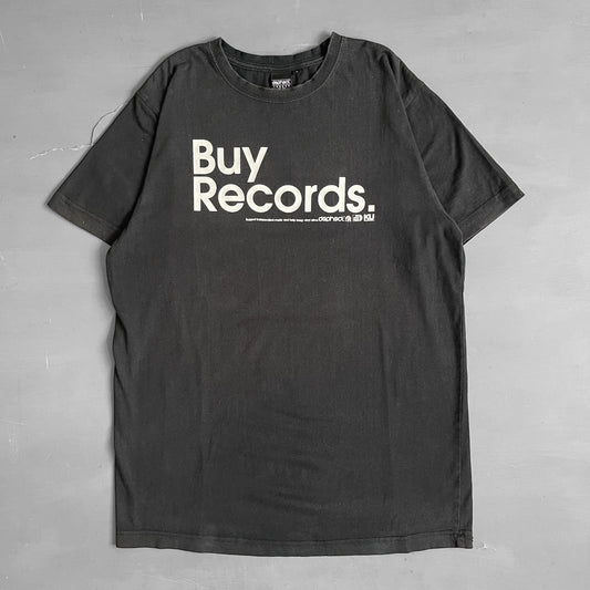 2000s Dephect buy records T-shirt (L)