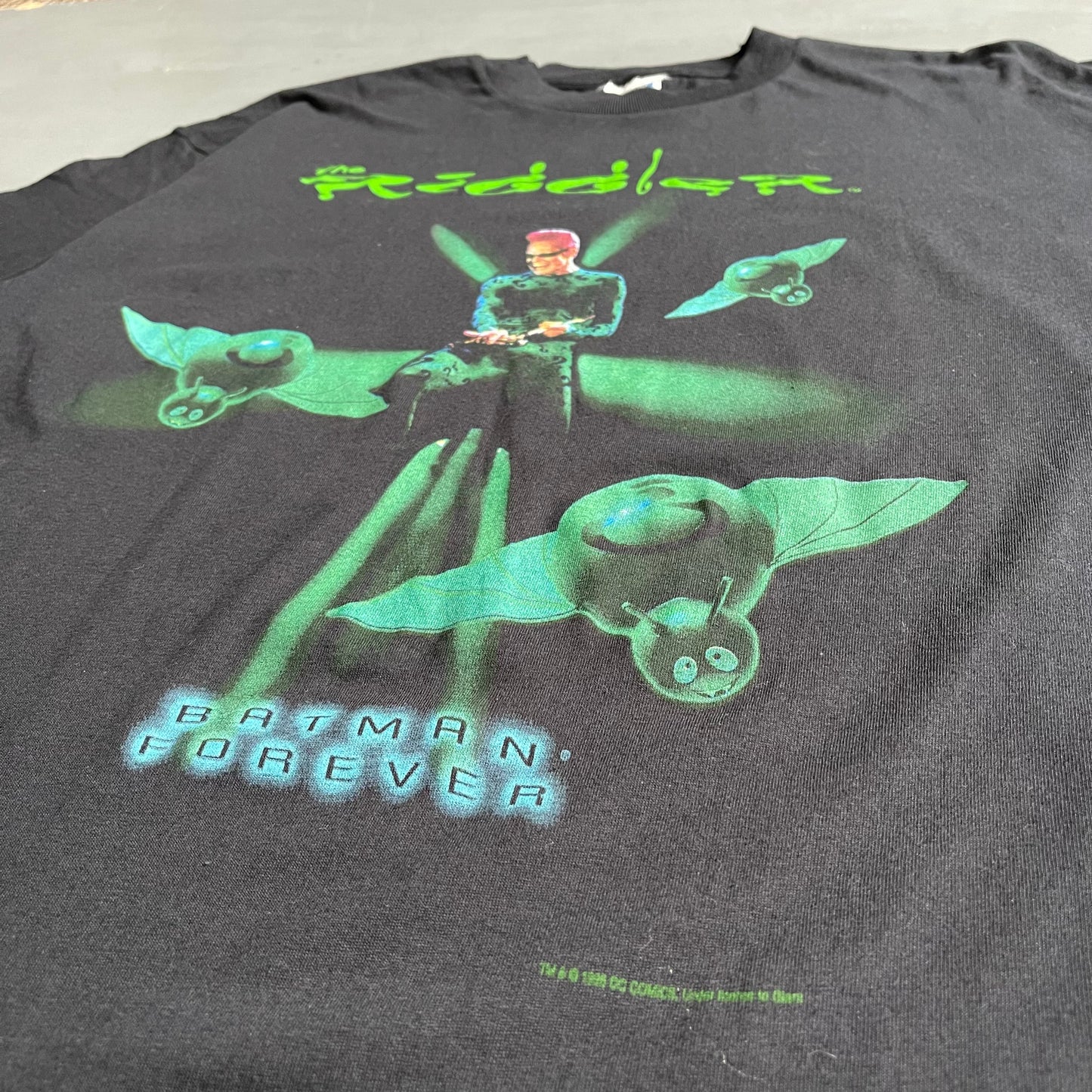 1995 The Riddler Batman Forever T-shirt (XL)