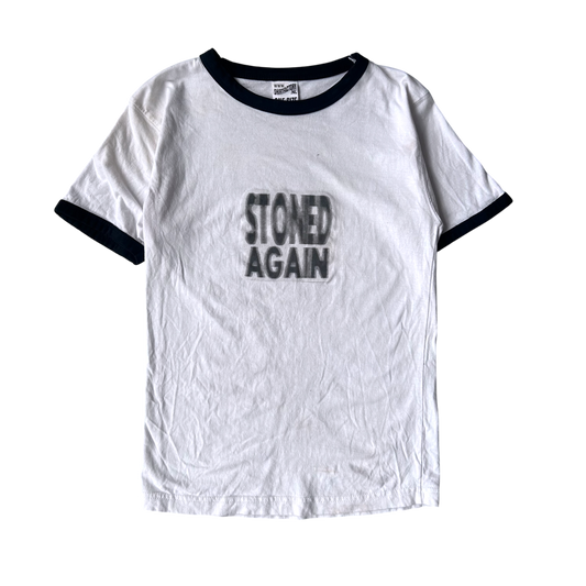 2000s Stoned Again baby T-shirt (XS)