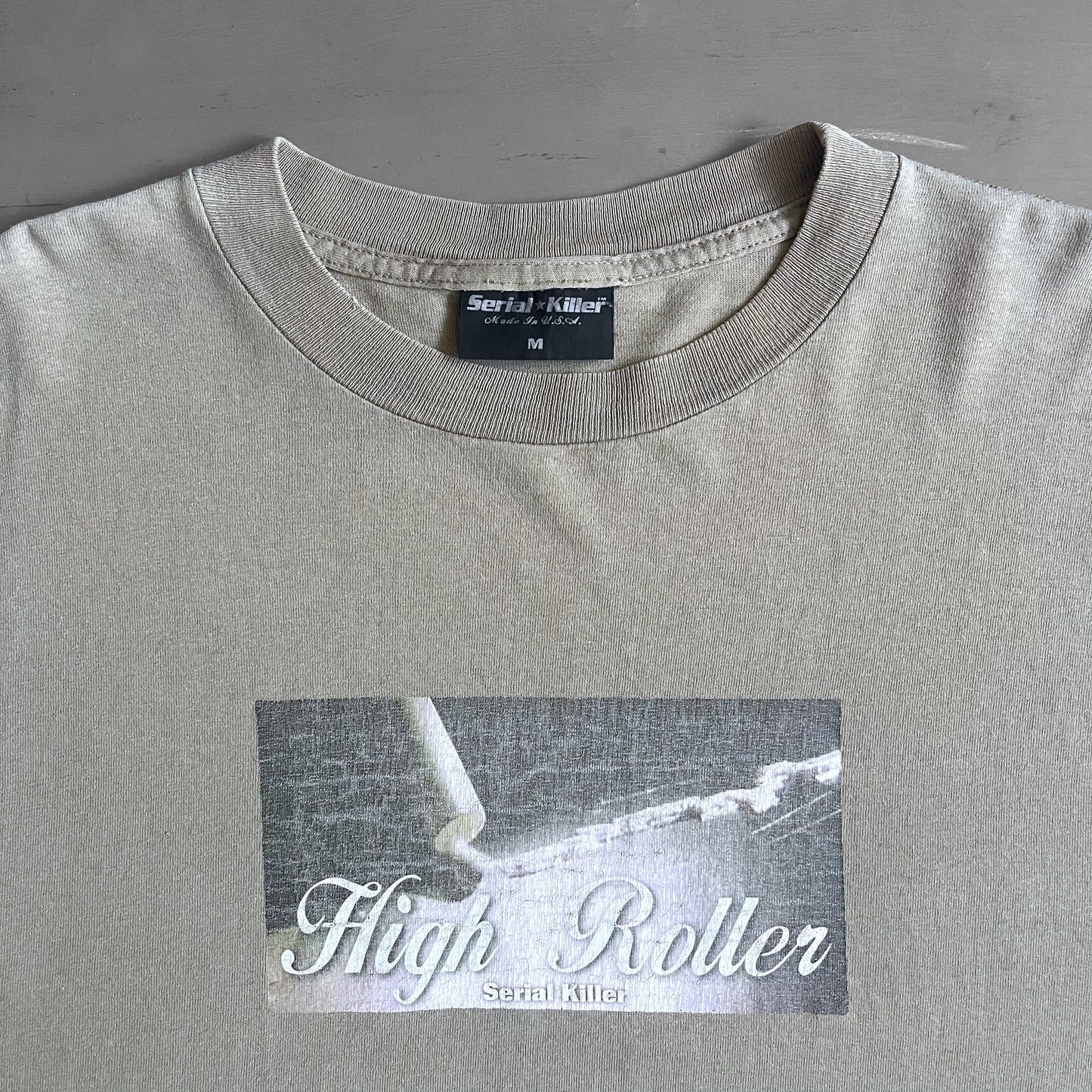 1990s Serial Killer high roller T-shirt (M/L)