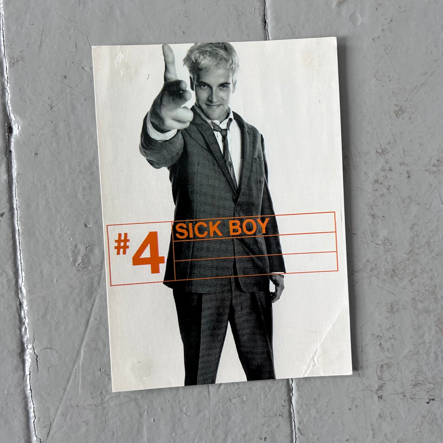 X5 Trainspotting post cards