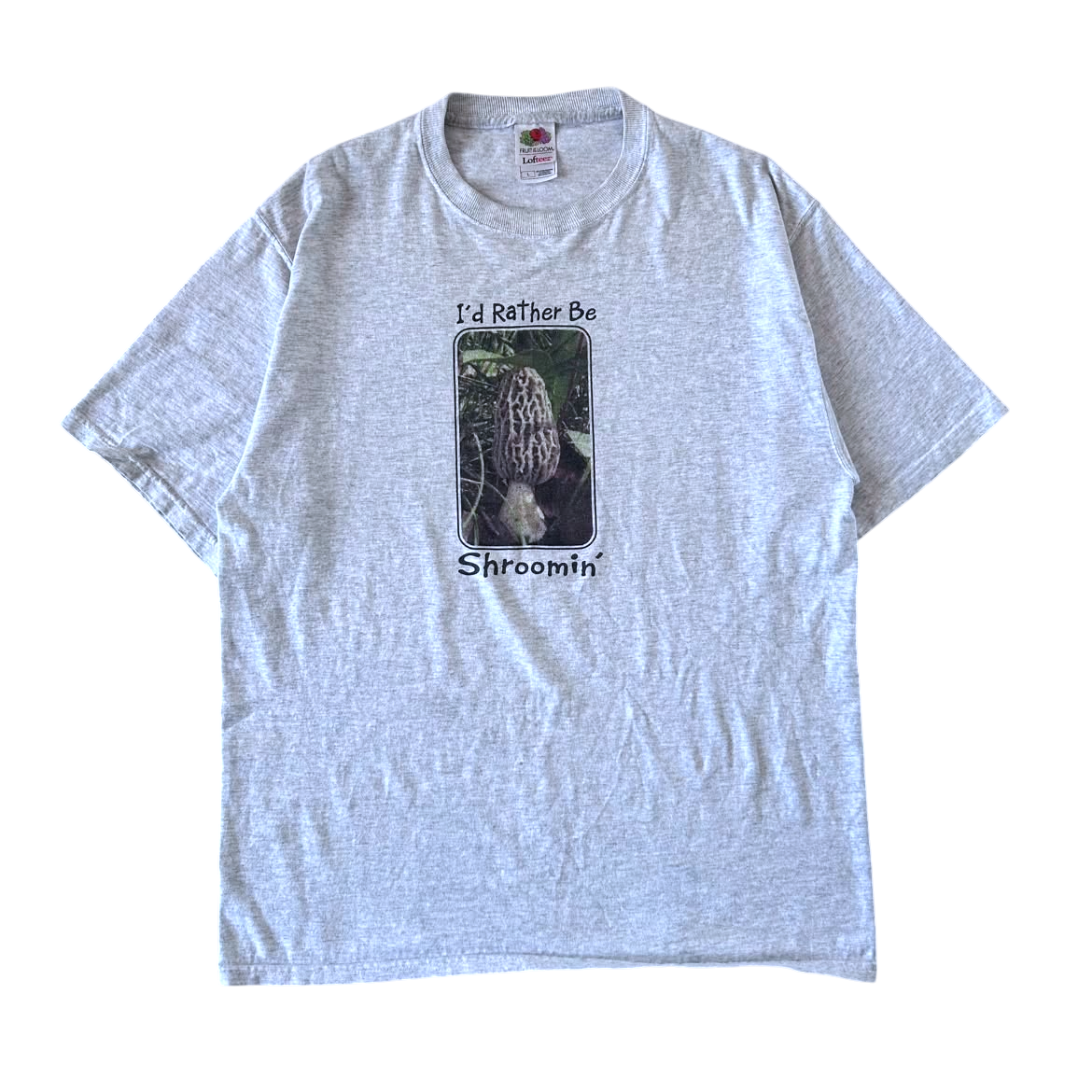 2000s I’d rather be Shroomin’ T-shirt (L)