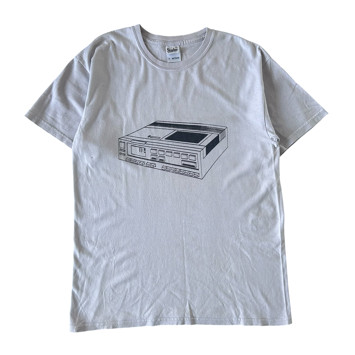 2000s Cassette T-shirt (M)