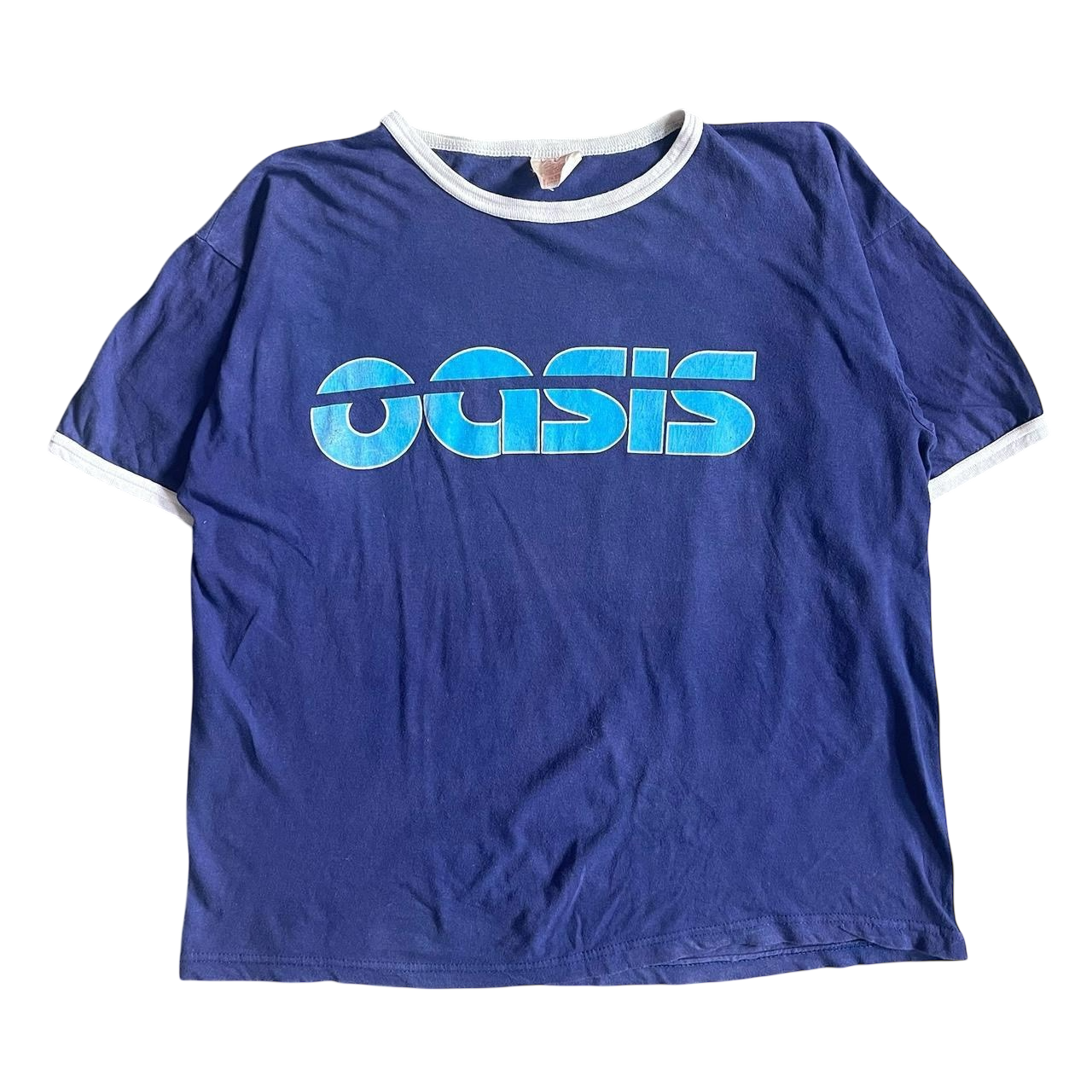 2002 Oasis ringer T-shirt (L/XL)