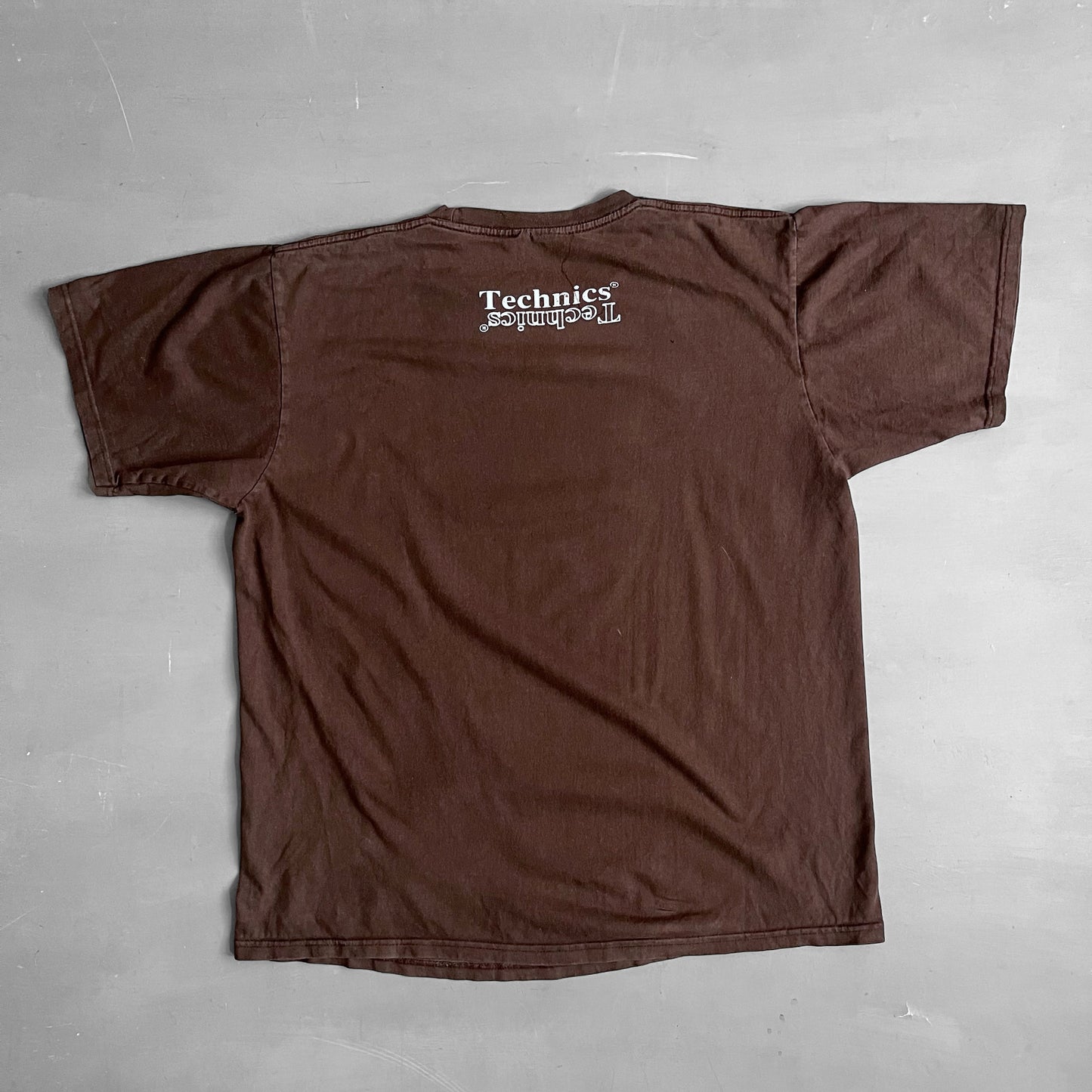 2000s Technics headphones T-shirt (L)