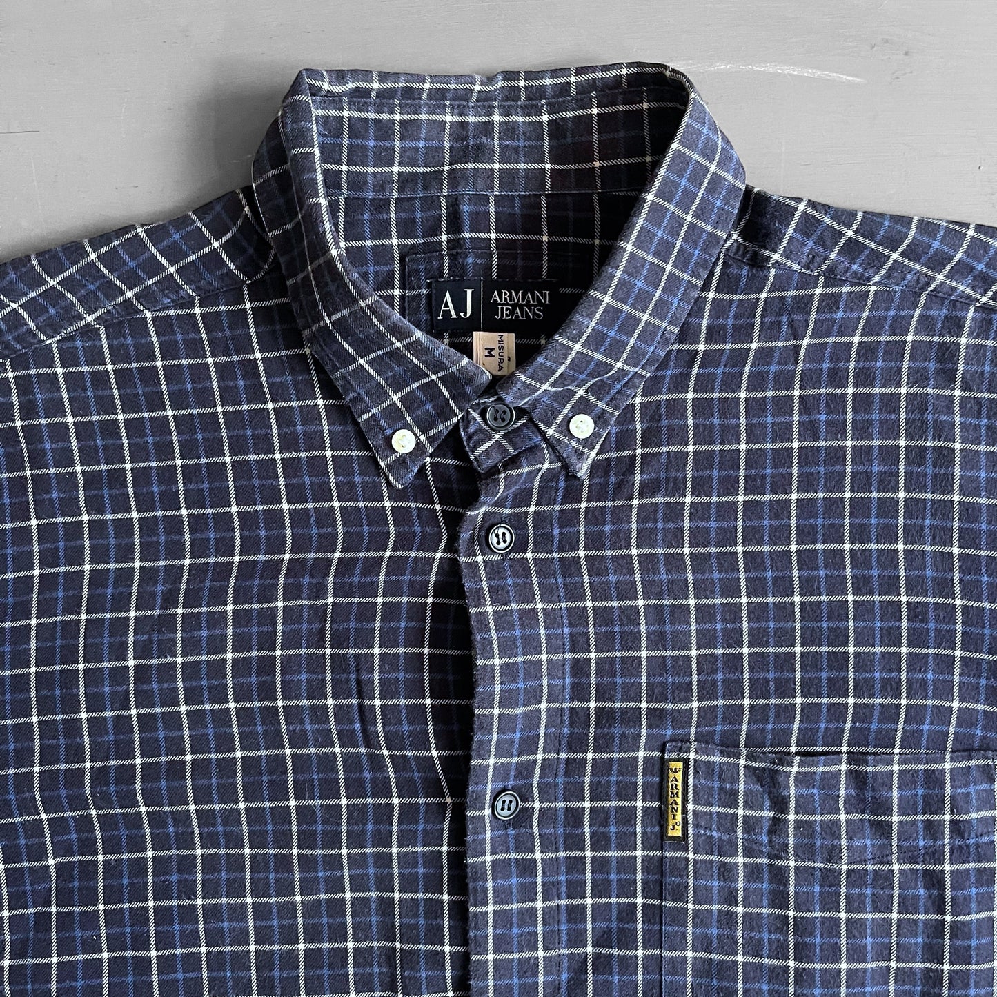 2000s Armani flannel shirt (M)