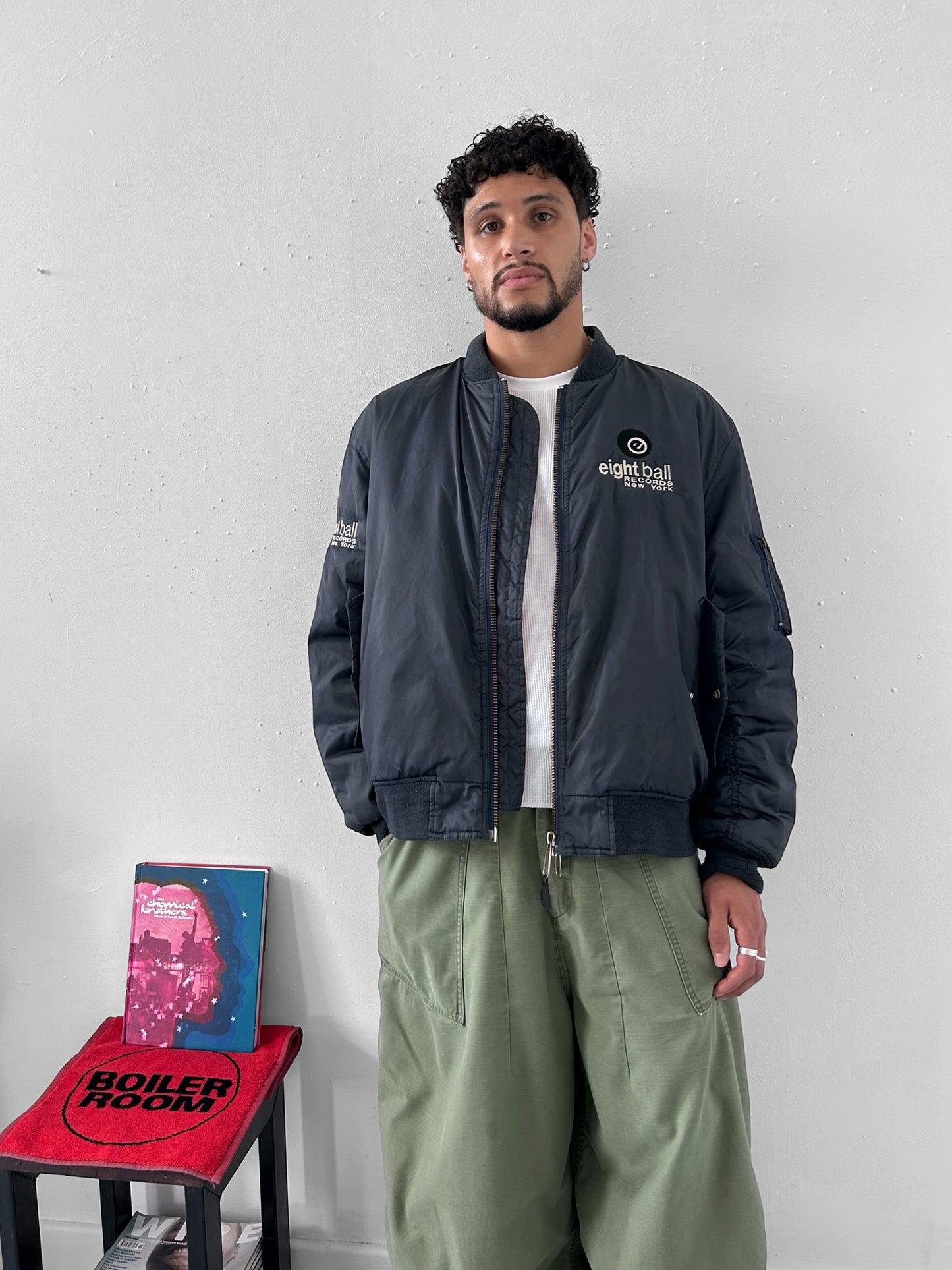 1990s Eight Ball Records bomber jacket (XL)