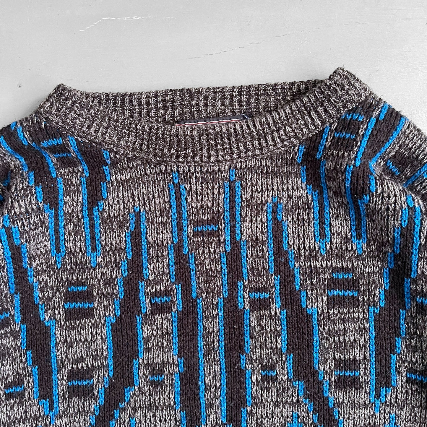 1990s Barnaby pattern knit jumper (XL)