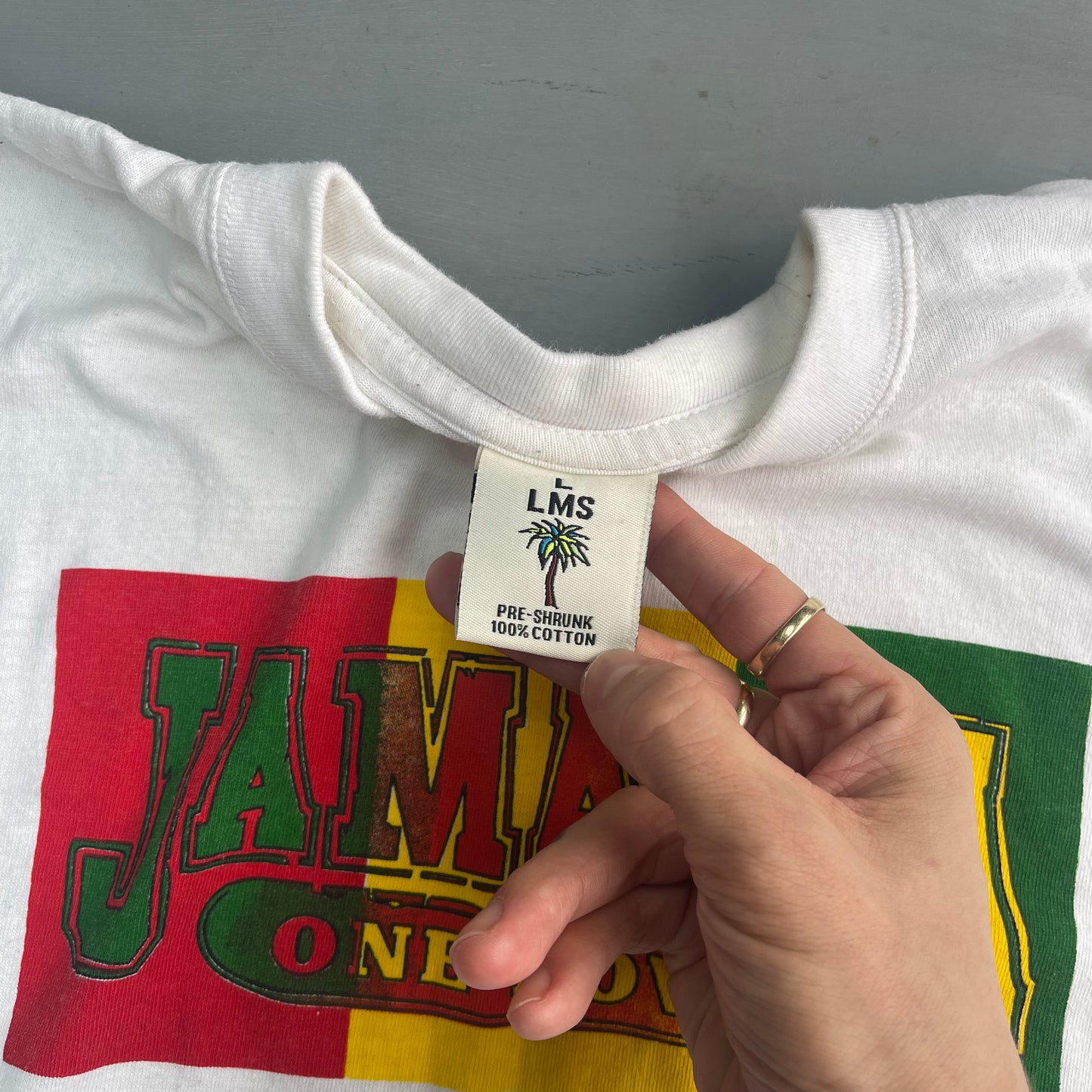 2000s Jamaica one love T-Shirt (M/L)