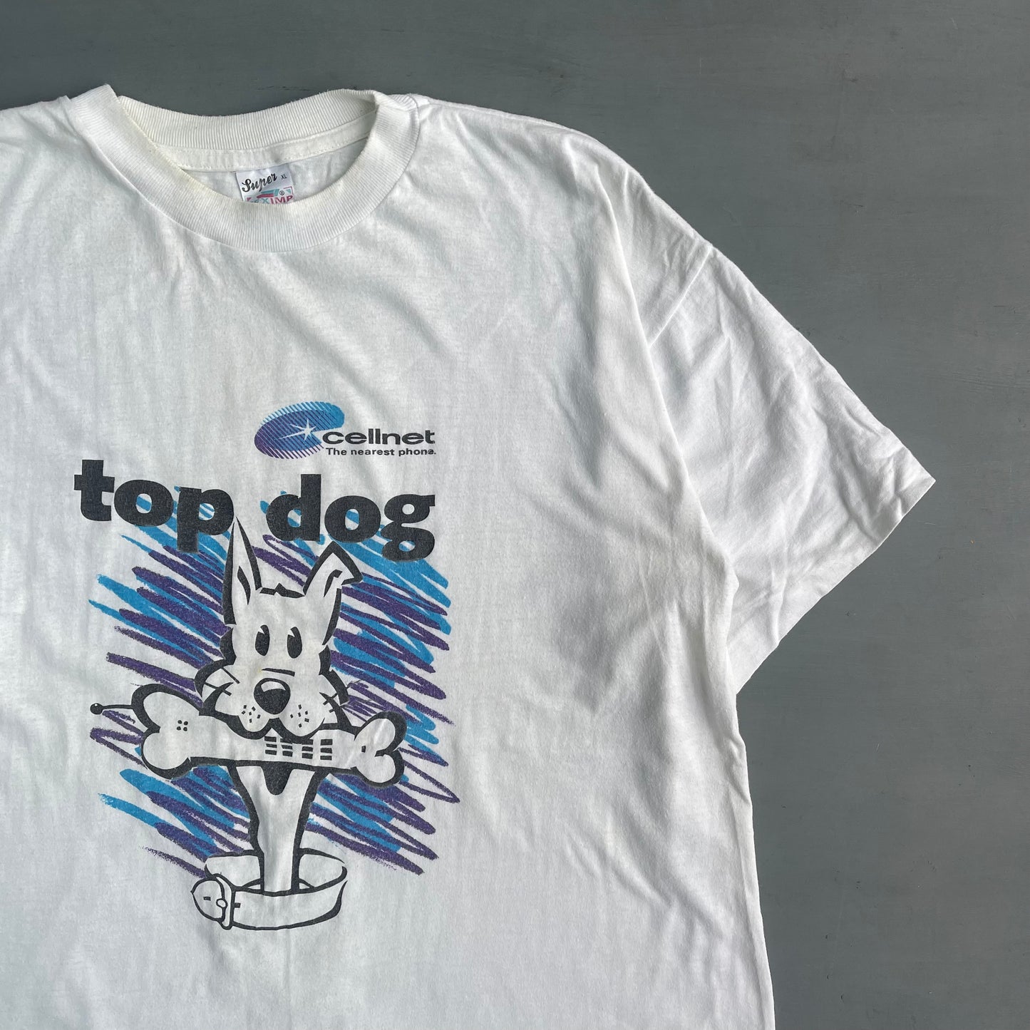 1990s cellnet top dog T-shirt (L/XL)