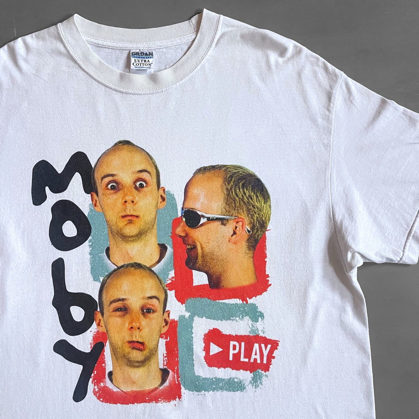 1999 Moby play T-shirt (XL)